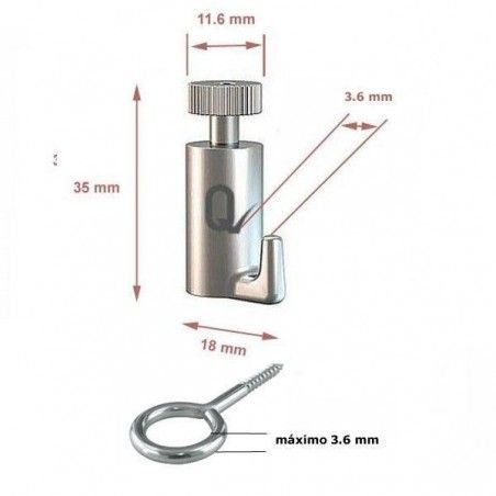ganchos para colgar cuadros ratchet