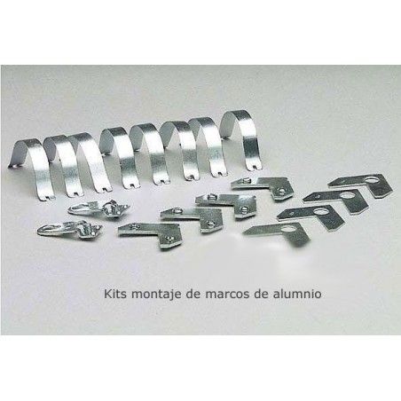 marcos de aluminio al por mayor para cuadros, perfil para carton pluma