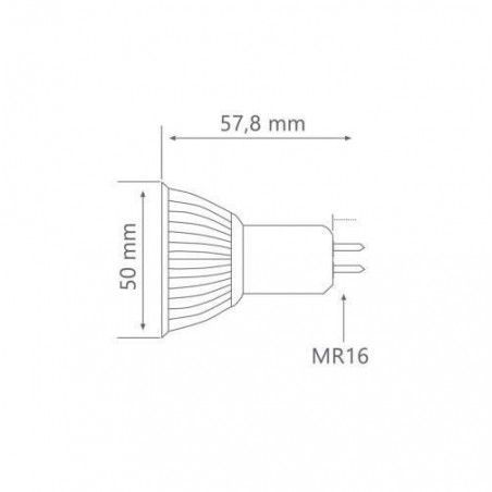 ecoLED Focus 3x1 MR16