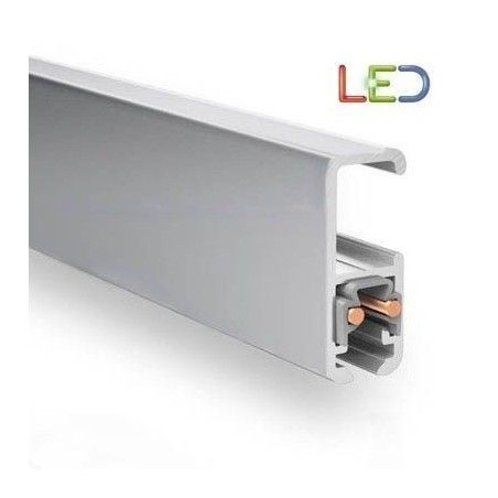 Guía para colgar cuadros MULTIRAIL PLATA 300 cm