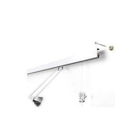 Guía para colgar cuadros MULTIRAIL PLATA 300 cm