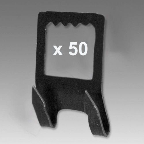 Colgador DOBLE PUNTA NEGRO para cartón pluma, foam