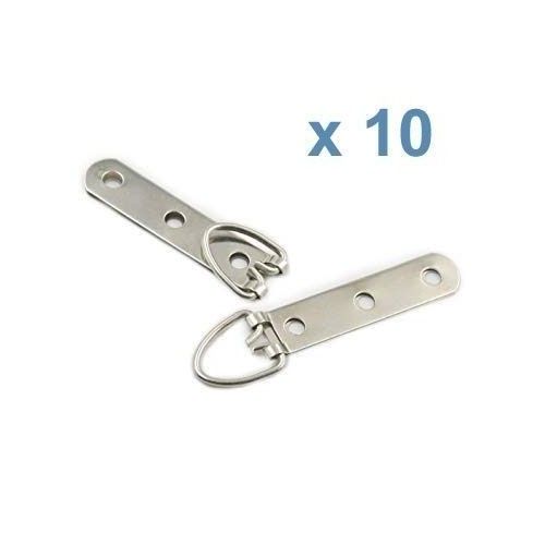 Colgador reforzado 3 taladros. 10 ud