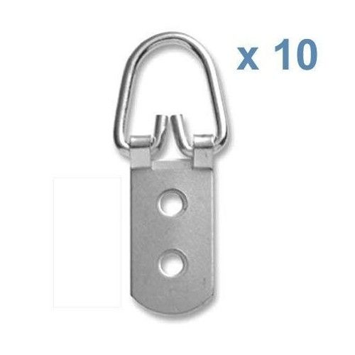 Colgador reforzado 2 taladros. 10 ud