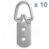Colgador reforzado 2 taladros. 10 ud