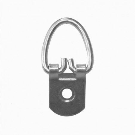 Colgador reforzado 1 taladro. 10 ud