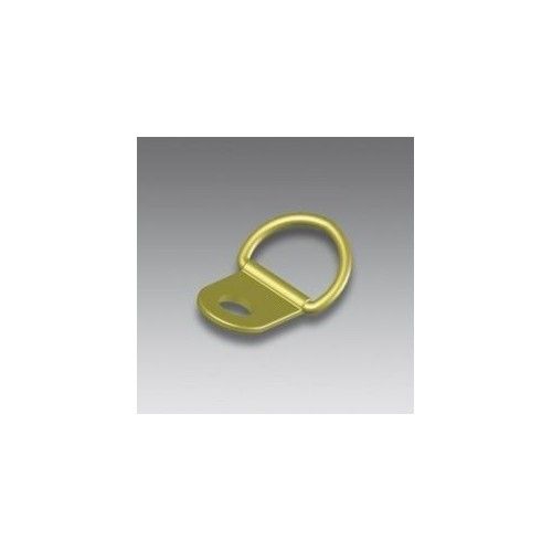 Colgador anilla dorado. 50 ud