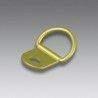 Colgador anilla dorado. 50 ud