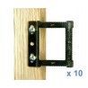 Colgador regulable para marcos de madera. 10 ud
