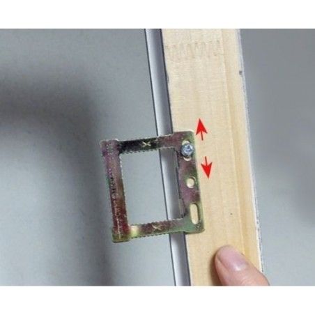 Colgador regulable para marcos de madera. 10 ud