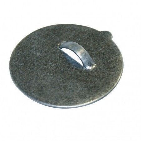 Colgador adhesivo metálico Ø 52 mm. 10 ud