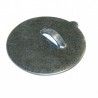 Colgador adhesivo metálico Ø 52 mm. 10 ud
