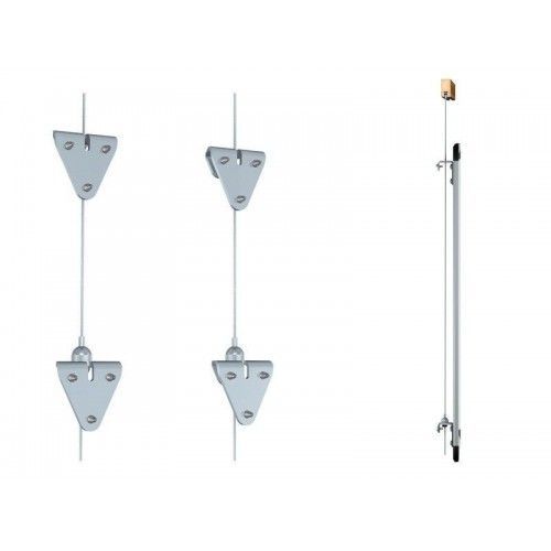 Guias para colgar paneles de la pared