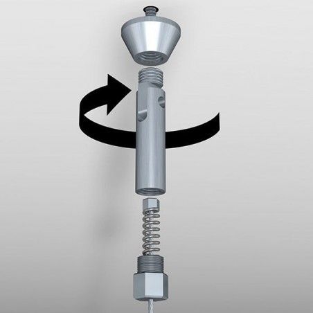 Sistema cable tensor techo suelo de la marca artiteq