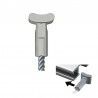 Cable de acero para colgar cuadros con sistema solid slider