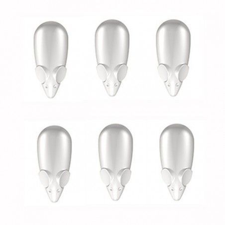 Ratones magneticos blancos