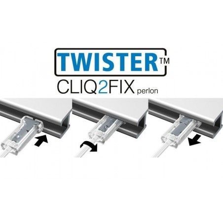 Colgar cuadros con Cable Nylon 2 mm con TWISTER cliq2fix