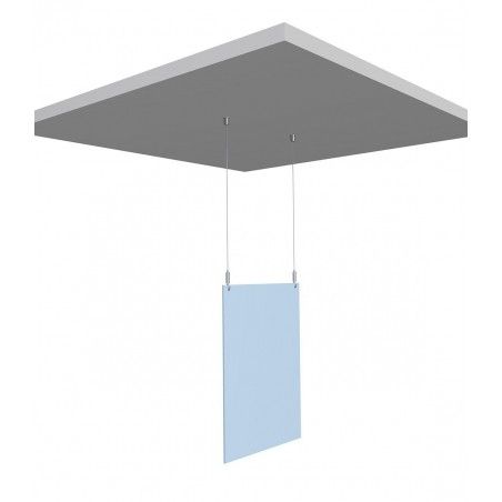 Kit colgador de mamparas en techo