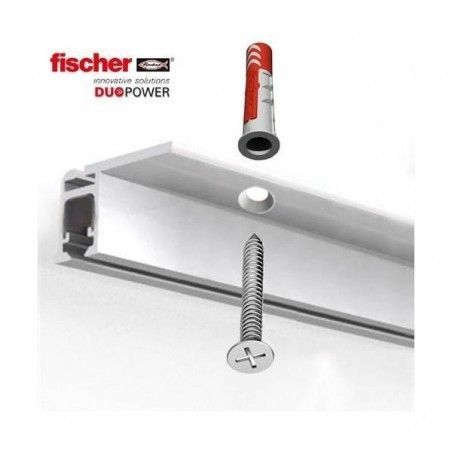 TOPRAIL FLAT BLANCO 200 CM 45 KG