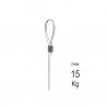 Cuerda de nylon con lazo 200 cm para colgar cuadros
