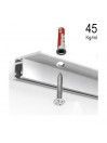 TOPRAIL FLAT BLANCO 200 CM 45 KG