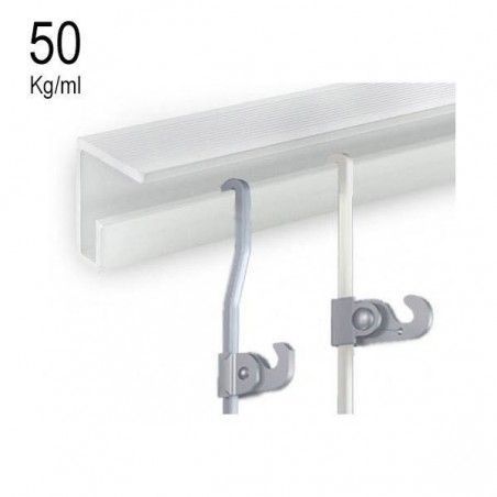 Guía para colgar cuadros del techo TopMax PRO BLANCO 200 cm