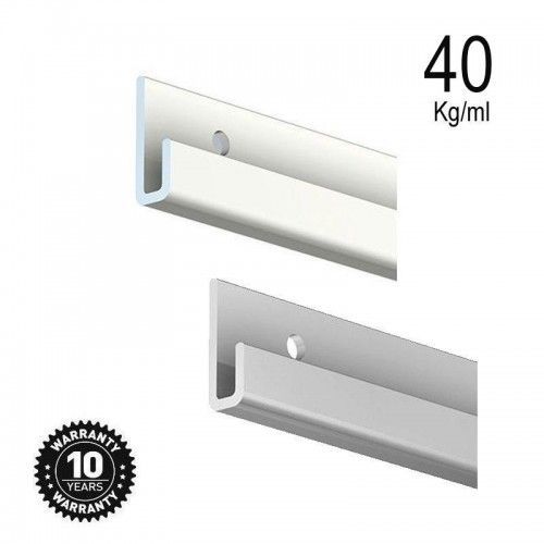 Guía para colgar cuadros Classic Rail PRO BLANCO 200 cm