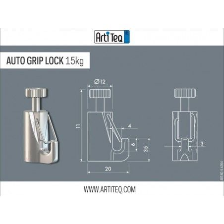Colgar cuadros con Gancho RATCHET de seguridad