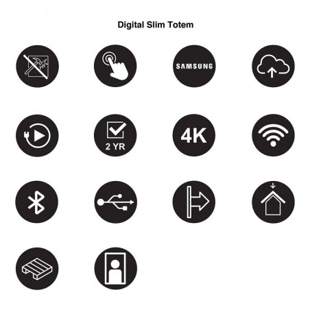 Tótem Digital SLIM Ultrafino