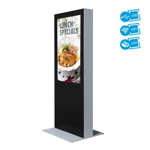 Tótem digital SLIM de doble cara