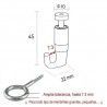 ganchos para colgar cuadros JBLOCk MAX 15 kg