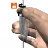 Gancho NEWLY H70 AUTOGRIP LOCK 70Kg