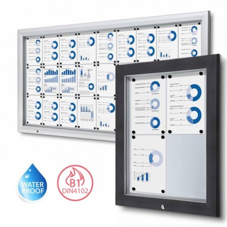 Vitrina Exterior Magnética Premium