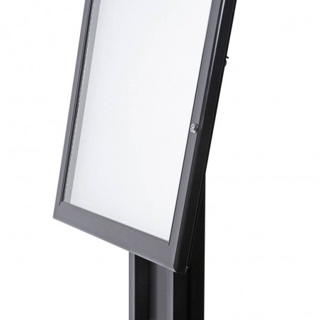 Porta Menú Negro con Soporte 4xA4