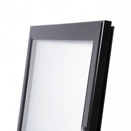 Porta Menú Negro con Soporte 4xA4