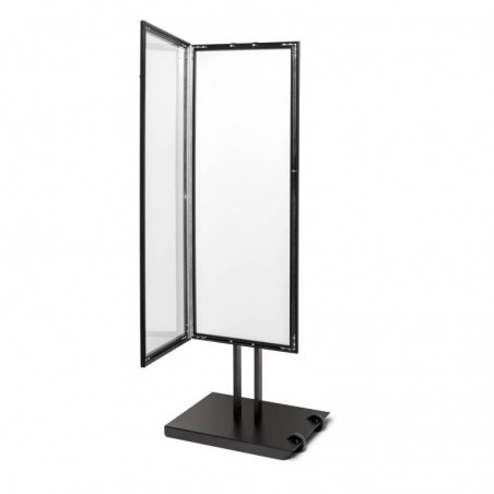 Soporte para Menú exterior negro 8 x A4