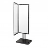 Soporte para Menú exterior negro 8 x A4