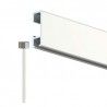 Colgar cuadros con Cable nylon con tope invisible. 150 cm