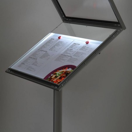 Atril Porta Menú Exterior LED