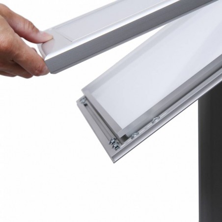 Atril Porta Menú Exterior LED