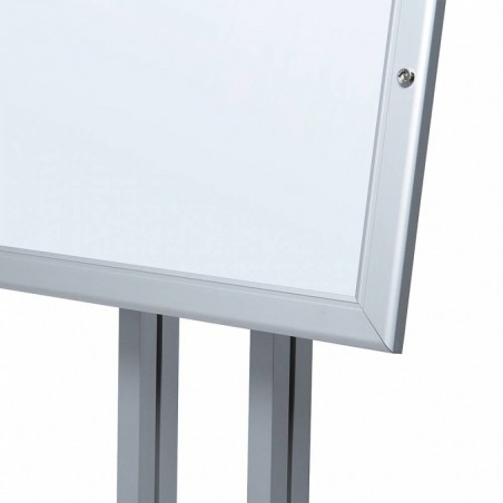 Porta Menú LED De Pie con Logo 4xA4