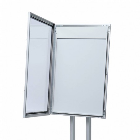 Porta Menú LED De Pie con Logo 4xA4