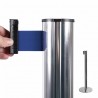 Poste separador con cinta extensible