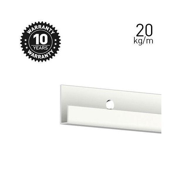 Sistema para colgar cuadros Classic Rail BLANCO 200 cm