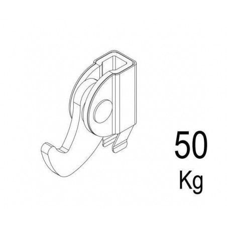 Gancho TOR para varilla cuadrada 40 Kg