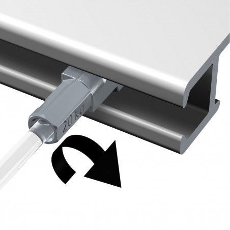 Colgar cuadros con Cable Nylon 2 mm con TWISTER 250