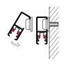 Sistema para colgar cuadros MiniRail Blanco 200 cm.