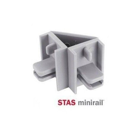 Combi / Extremo plata para guías MiniRail