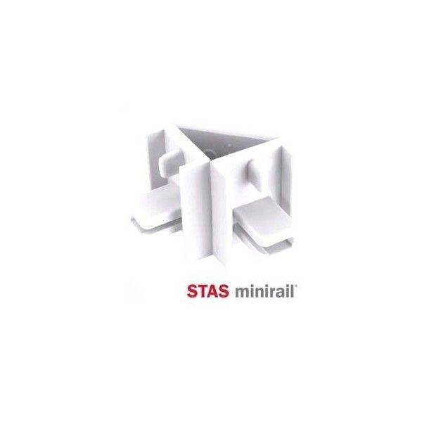 Combi / Extremo blanco para guías MiniRail