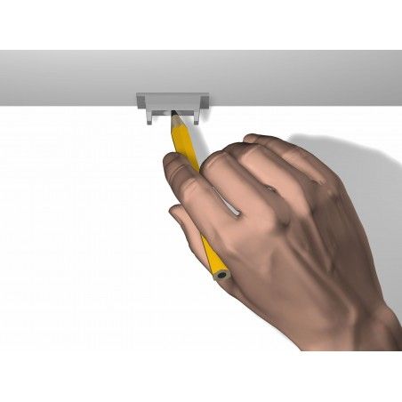 Colgar cuadros del techo con newly r40